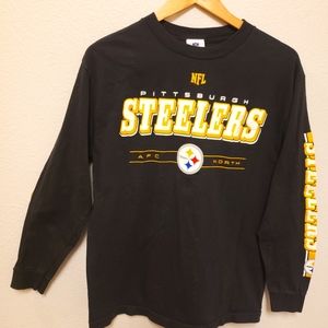 Steelers Medium Jersey ☆ NFL Team Apparel ☆ Easy Care Cotton ☆